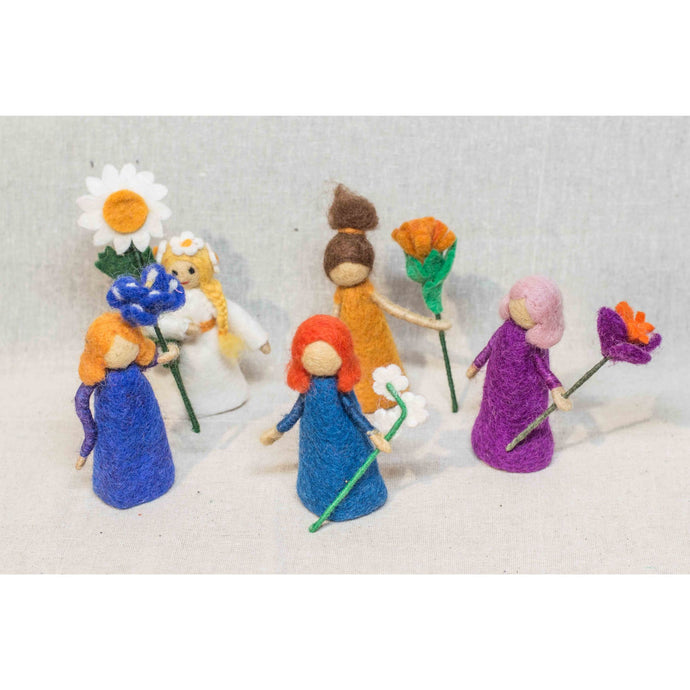 Flower fairies. From Nepal.